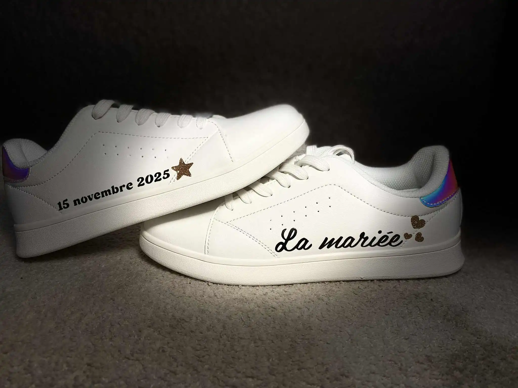 Chaussures de la mariée