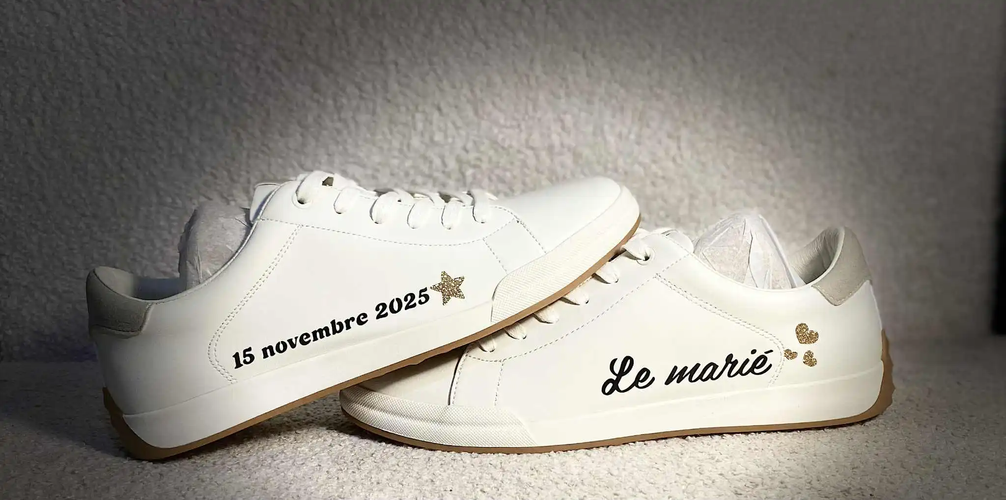 Paire de chaussures du marié