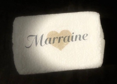 trousse personnalisée marraine